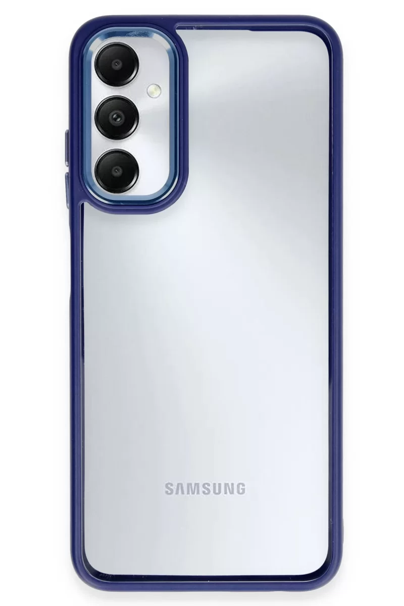 Newface Samsung Galaxy A05S Kılıf Power Silikon - Lacivert