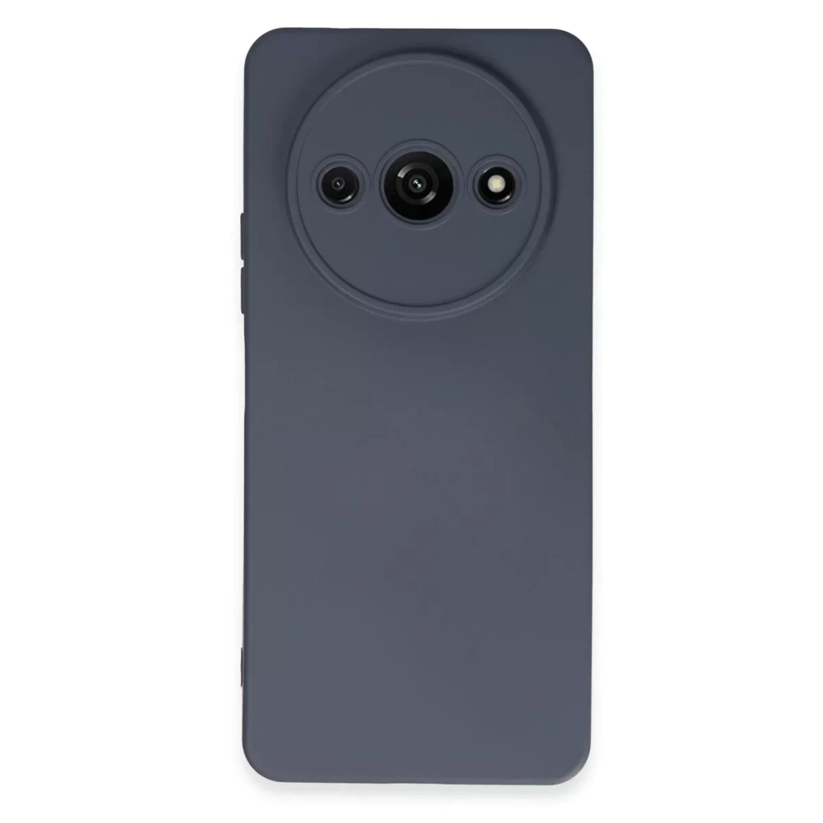 Newface Xiaomi Redmi A3 4G Kılıf Nano içi Kadife Silikon - Gri
