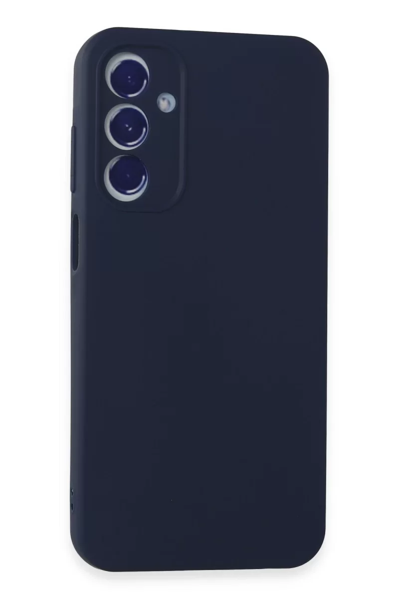 Newface Samsung Galaxy A15 4G Kılıf First Silikon - Lacivert