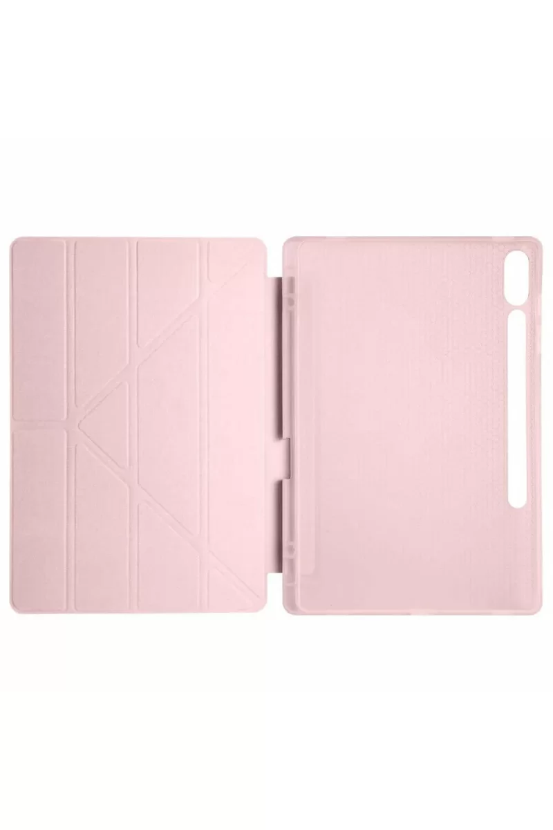 Newface Samsung Galaxy X610 Tab S9 FE Plus 12.4 Kılıf Kalemlikli Mars Tablet Kılıfı - Rose Gold