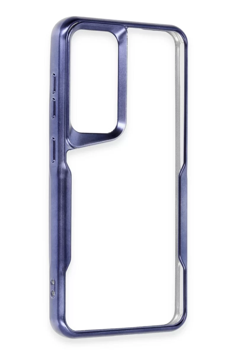 Newface Samsung Galaxy S24 Kılıf Boyi Silikon Kapak - Lacivert
