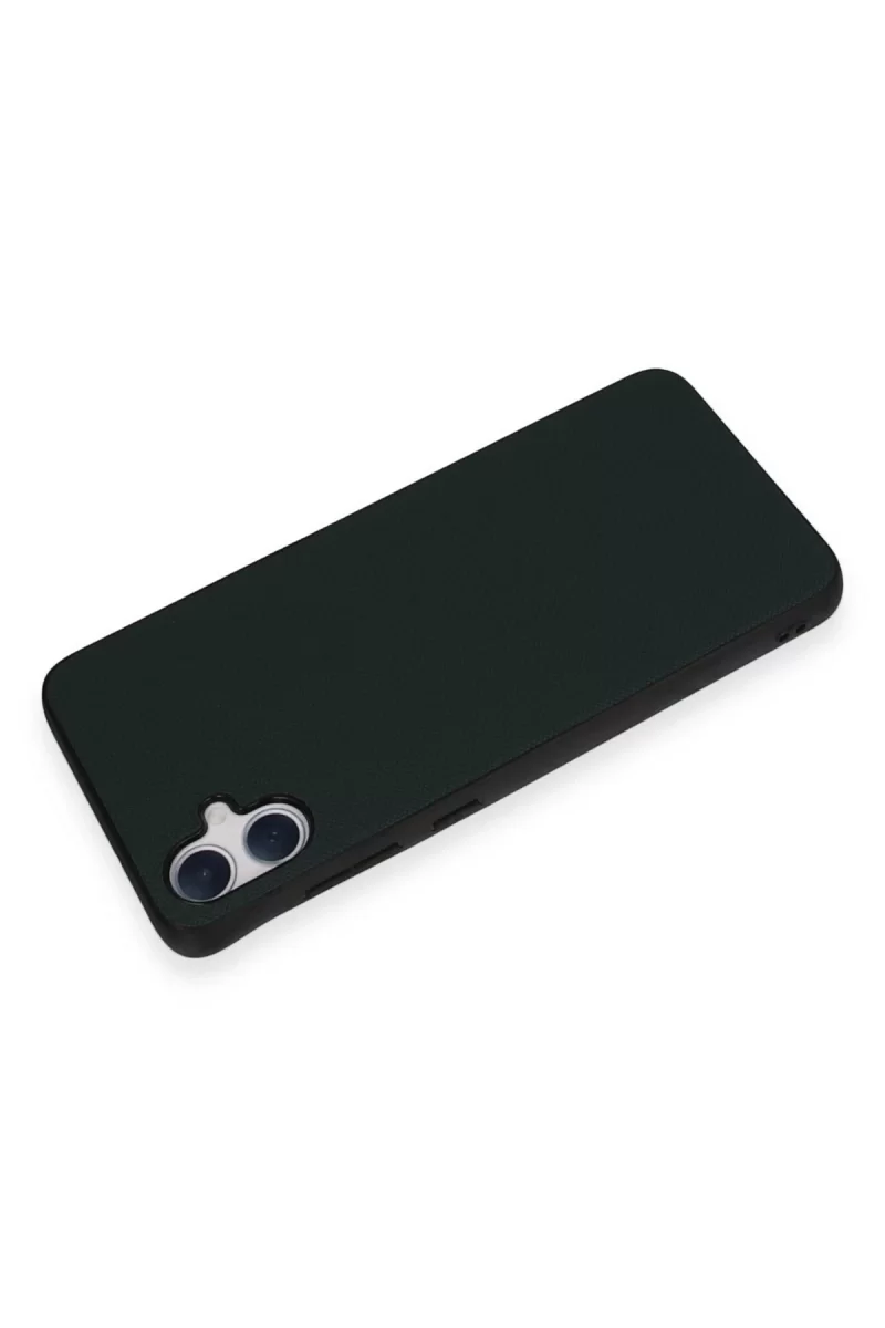 Newface Samsung Galaxy A05 Kılıf Taft Kapak - Koyu Yeşil