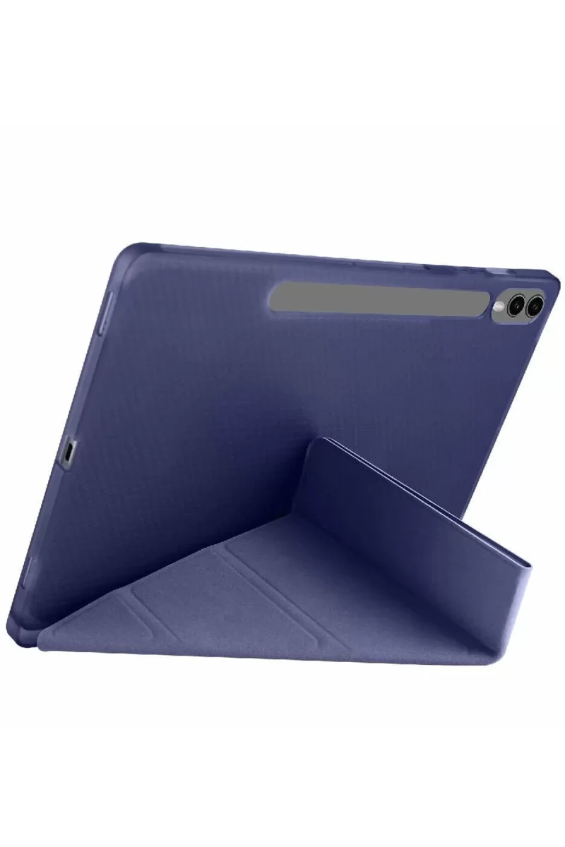 Newface Samsung Galaxy X610 Tab S9 FE Plus 12.4 Kılıf Kalemlikli Mars Tablet Kılıfı - Lacivert