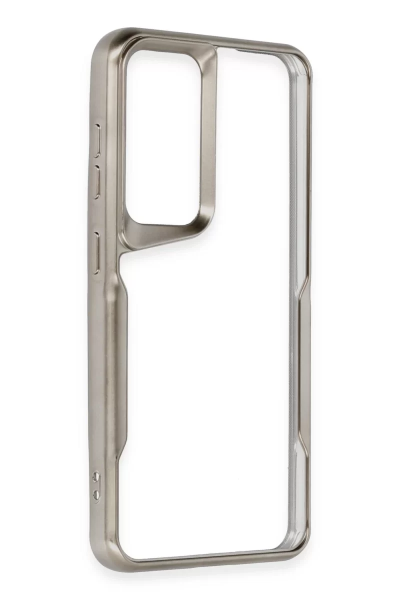 Newface Samsung Galaxy S24 Kılıf Boyi Silikon Kapak - Titan Gri