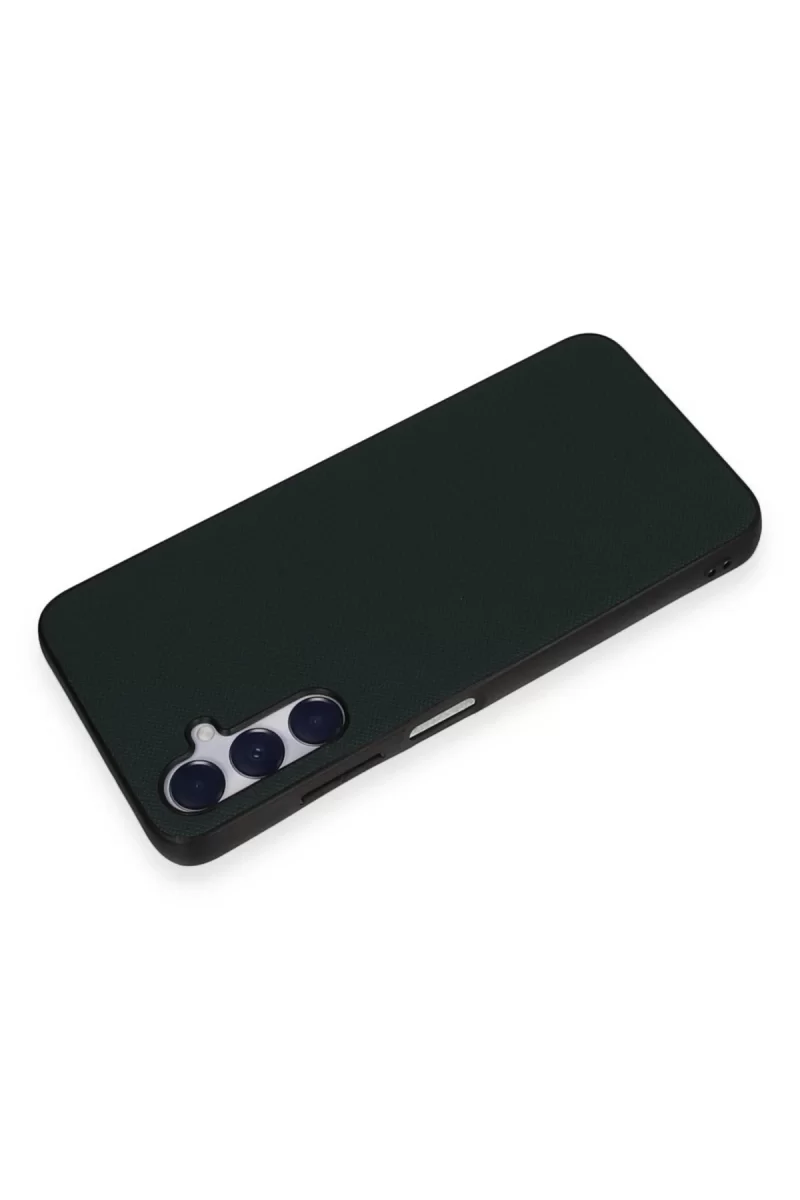 Newface Samsung Galaxy A05S Kılıf Taft Kapak - Koyu Yeşil