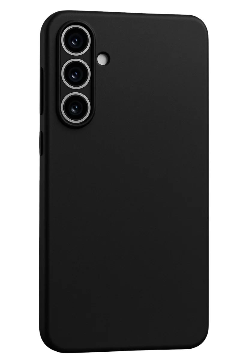 Newface Samsung Galaxy A55 5G Kılıf First Silikon - Siyah