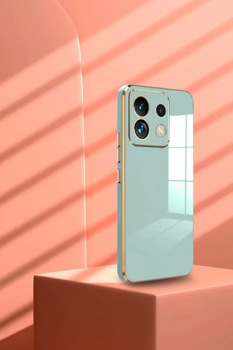 Newface Xiaomi Poco M6 Pro 4G Kılıf Volet Silikon - Beyaz