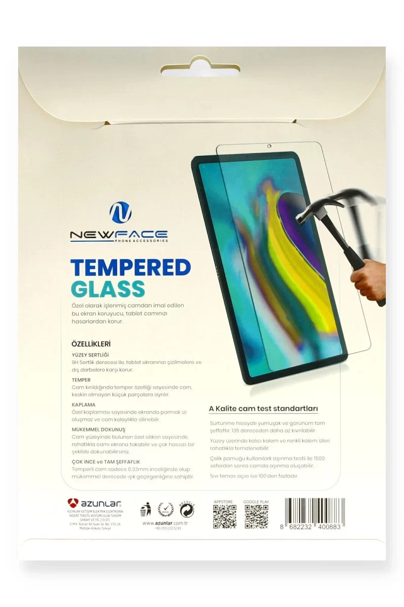 Newface Apple iPad Pro 13 (2024) Tablet Cam Ekran Koruyucu
