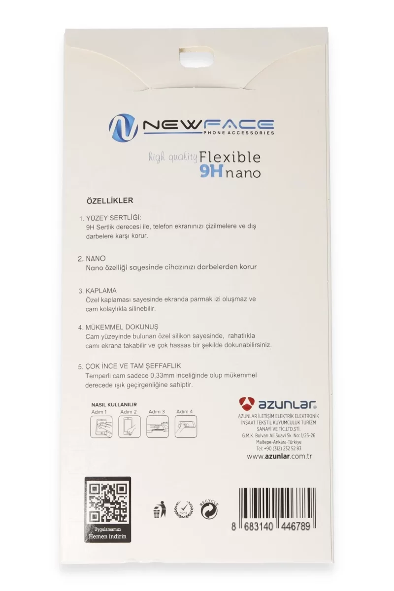 Newface Samsung Galaxy S23 FE 6D Antistatik Mat Seramik Hayalet Nano Ekran Koruyucu