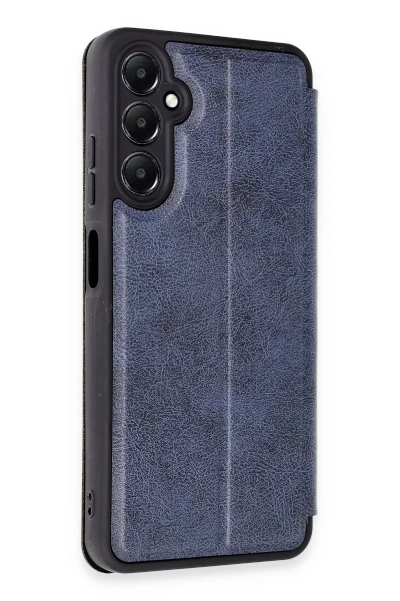 Newface Samsung Galaxy A15 4G Kılıf Flip Cover - Lacivert