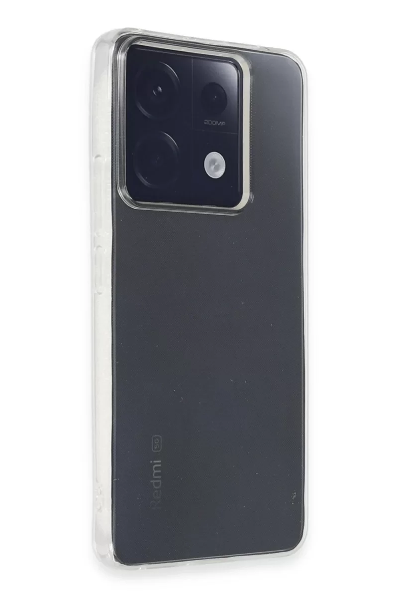 Newface Xiaomi Poco X6 Kılıf Lüx Şeffaf Silikon