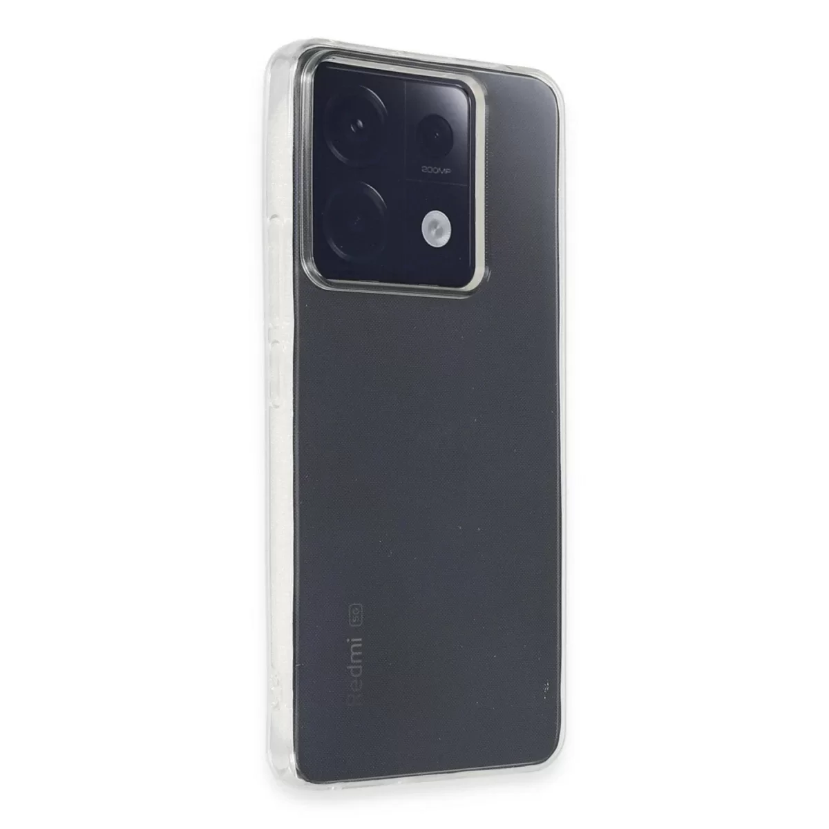 Newface Xiaomi Poco X6 Kılıf Lüx Şeffaf Silikon