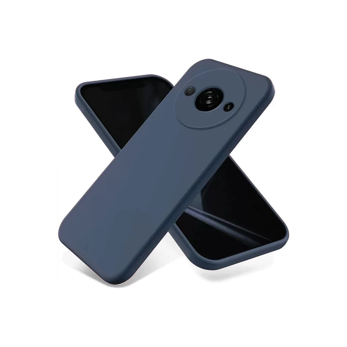 Newface Xiaomi Redmi A3 4G Kılıf First Silikon - Lacivert