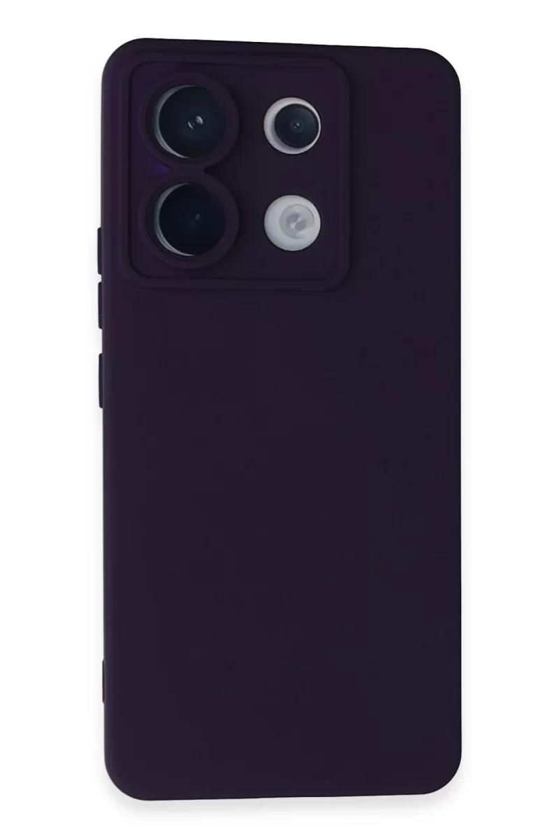Newface Xiaomi Redmi Note 13 Pro 5G Kılıf Nano içi Kadife Silikon - Mor