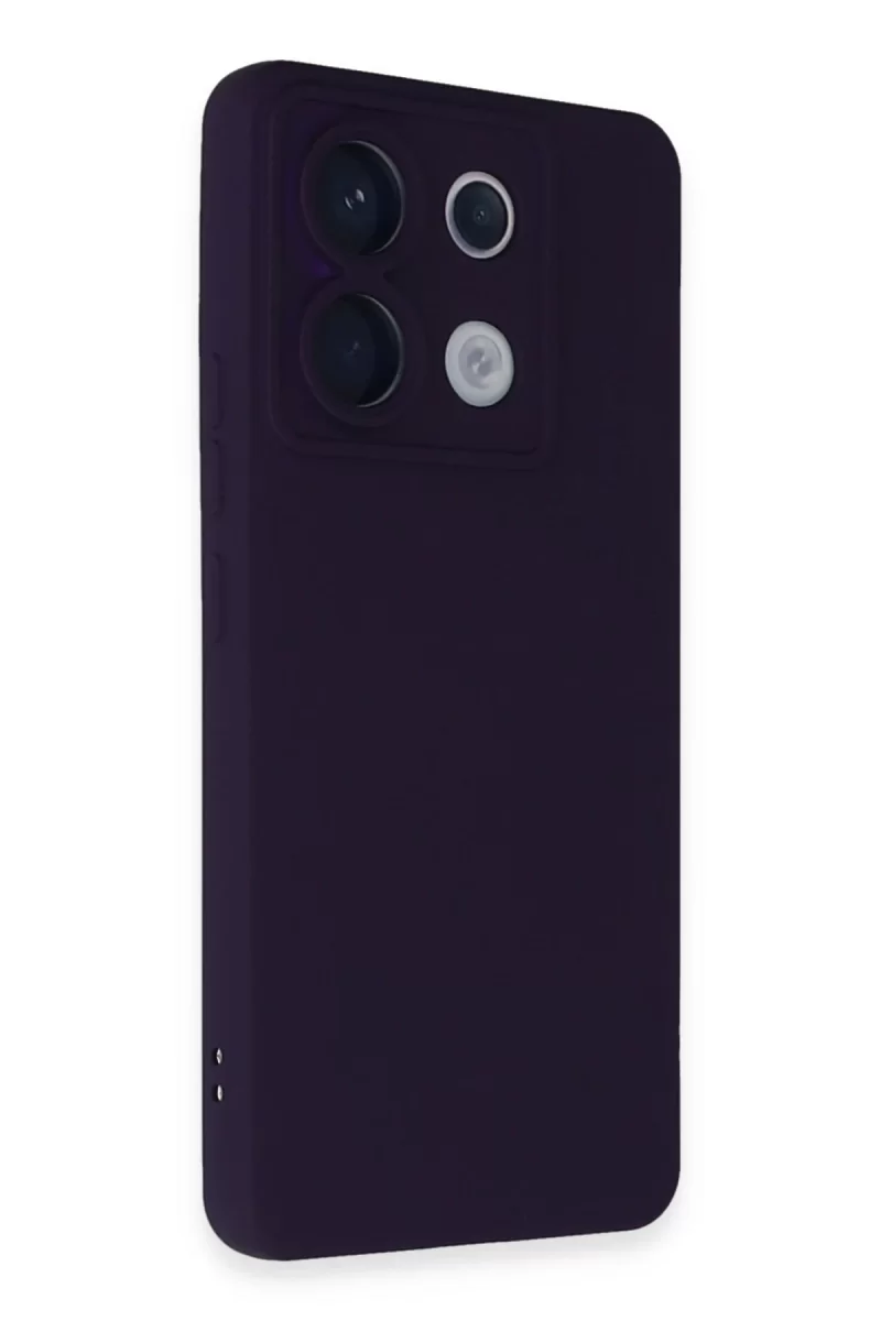Newface Xiaomi Redmi Note 13 Pro 5G Kılıf Nano içi Kadife Silikon - Mor