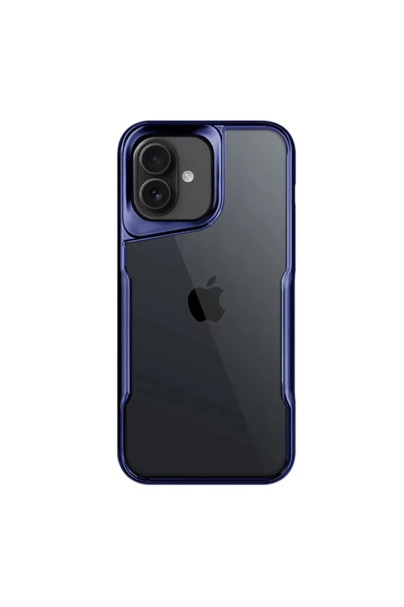 Newface Apple iPhone 16 Kılıf Boyi Silikon Kapak - Lacivert