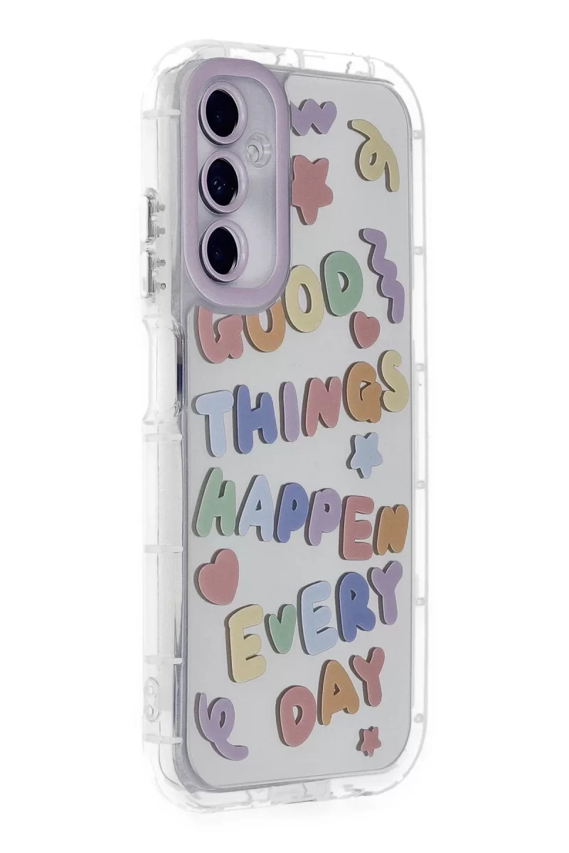 Newface Samsung Galaxy A05S Kılıf Reflexion Desenli Kapak - Desen 7