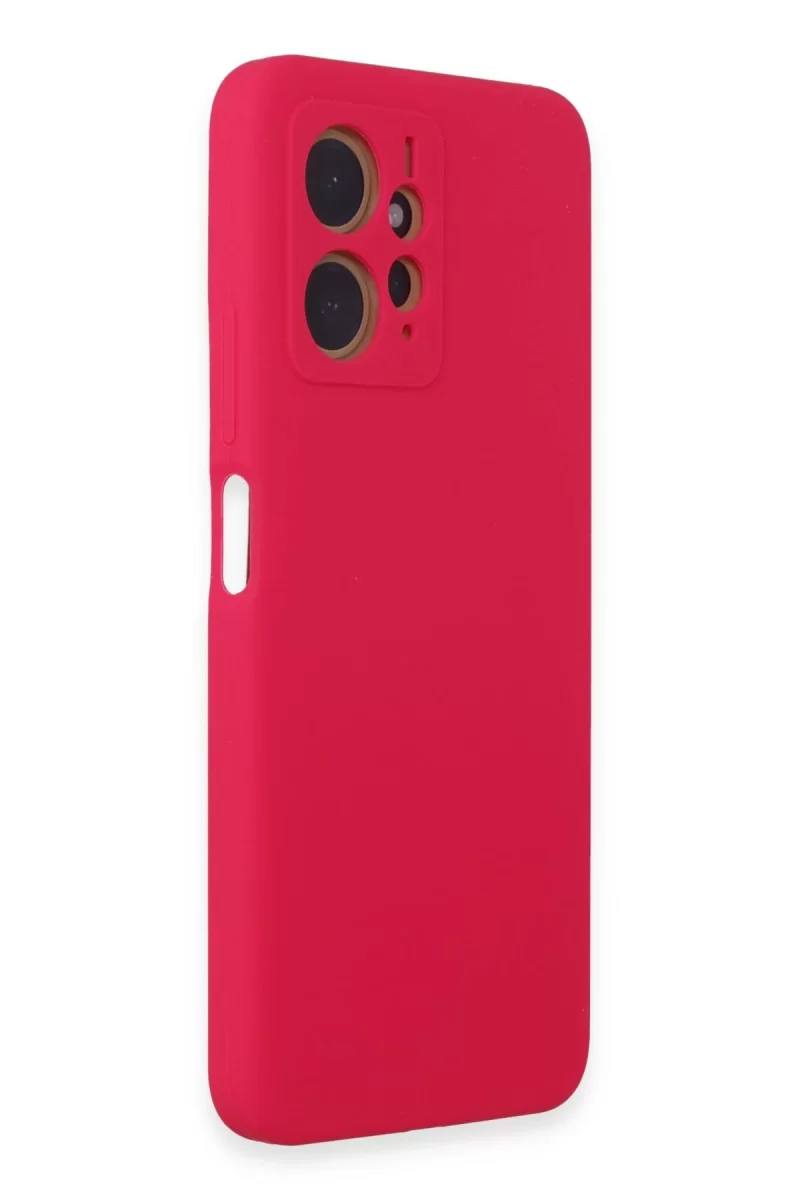 Newface Xiaomi Redmi Note 12 4G Kılıf Nano içi Kadife Silikon - Pembe
