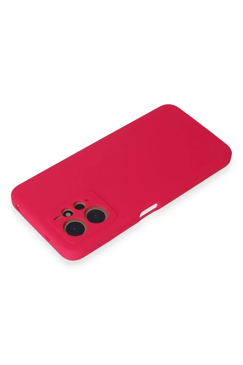 Newface Xiaomi Redmi Note 12 4G Kılıf Nano içi Kadife Silikon - Pembe