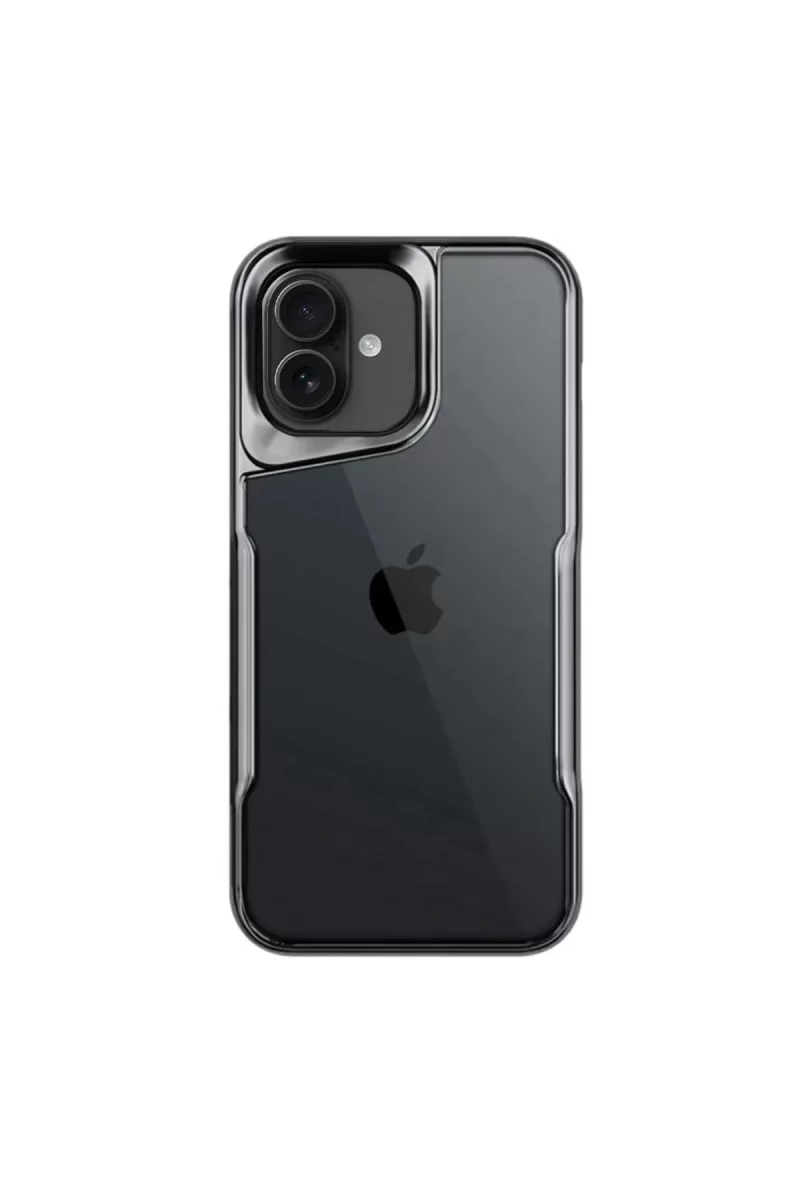 Newface Apple iPhone 16 Kılıf Boyi Silikon Kapak - Titan Gri