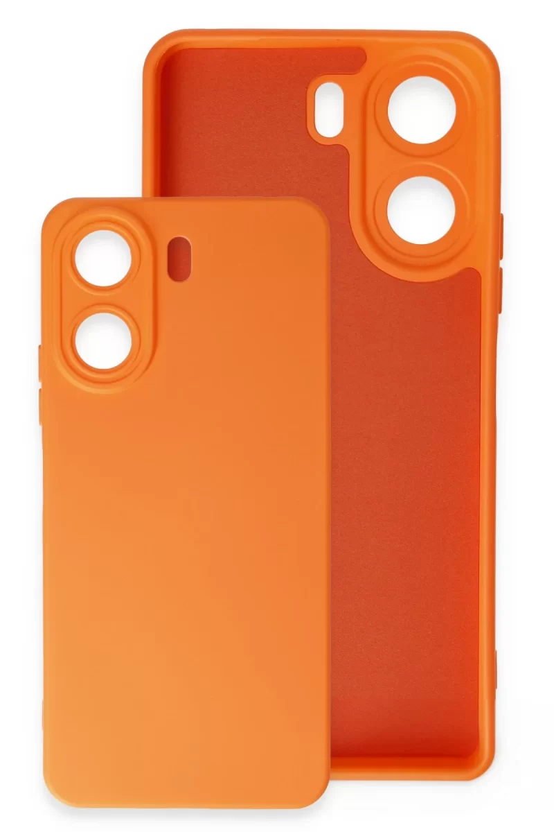 Newface Xiaomi Redmi 13C Kılıf Nano içi Kadife Silikon - Lila