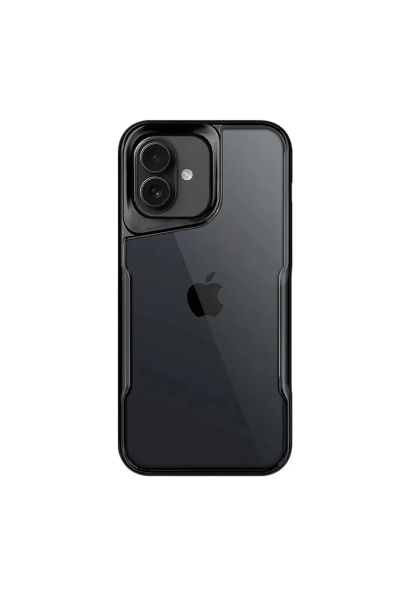 Newface Apple iPhone 16 Plus Kılıf Boyi Silikon Kapak - Siyah