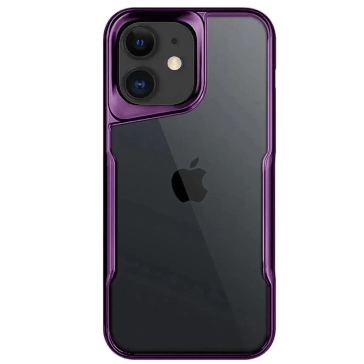 Newface Apple iPhone 11 Kılıf Boyi Silikon Kapak - Derin Mor