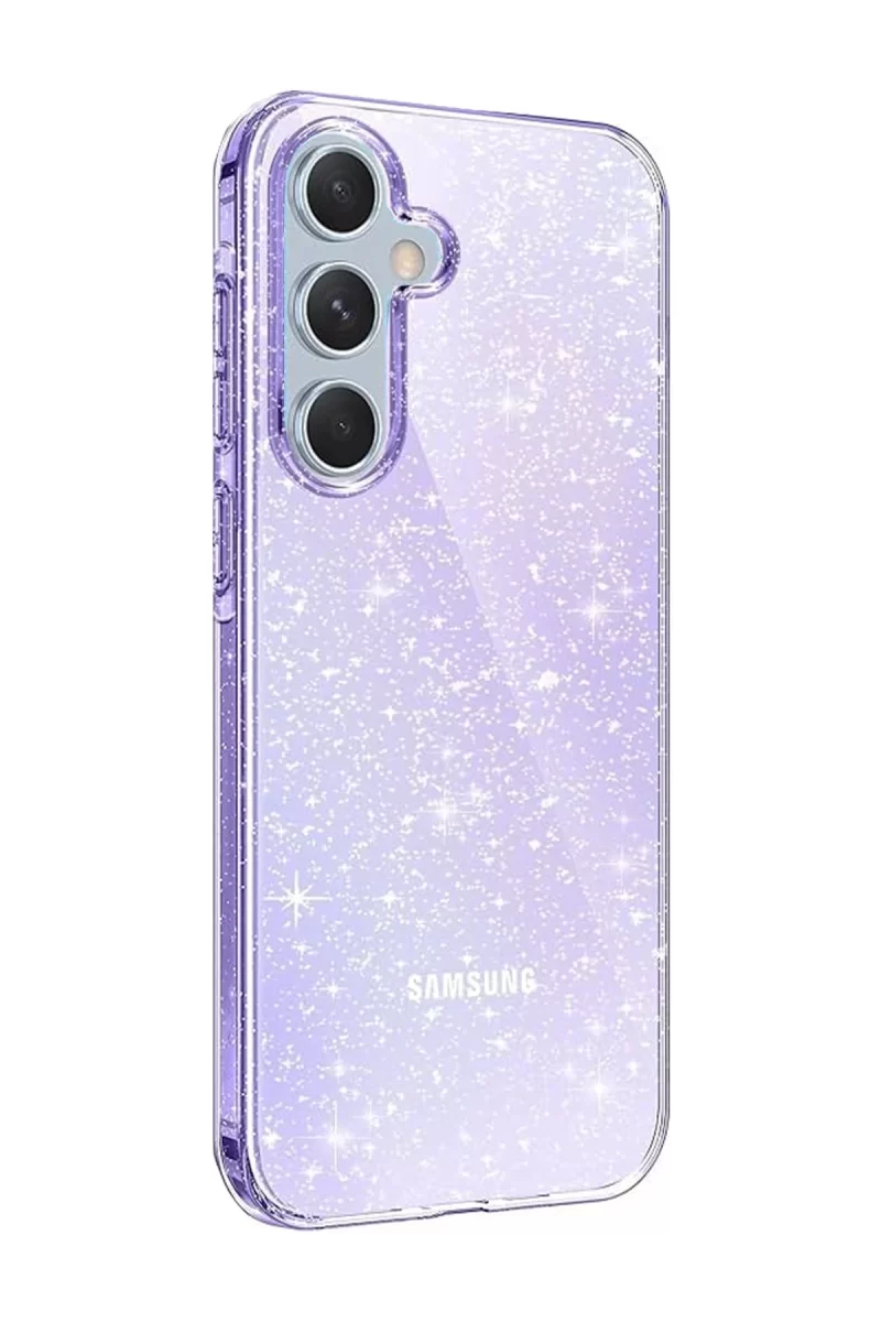 Newface Samsung Galaxy A25 5G Kılıf Glow Kapak - Mor