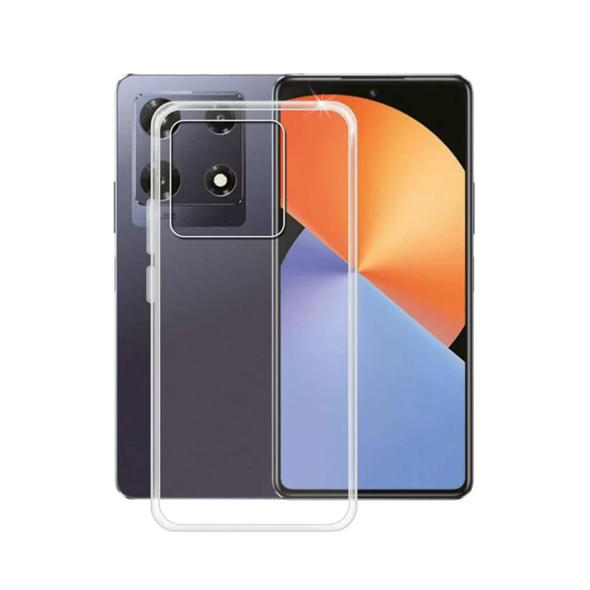 Newface İnfinix Note 30 Pro 4G Kılıf Lüx Şeffaf Silikon