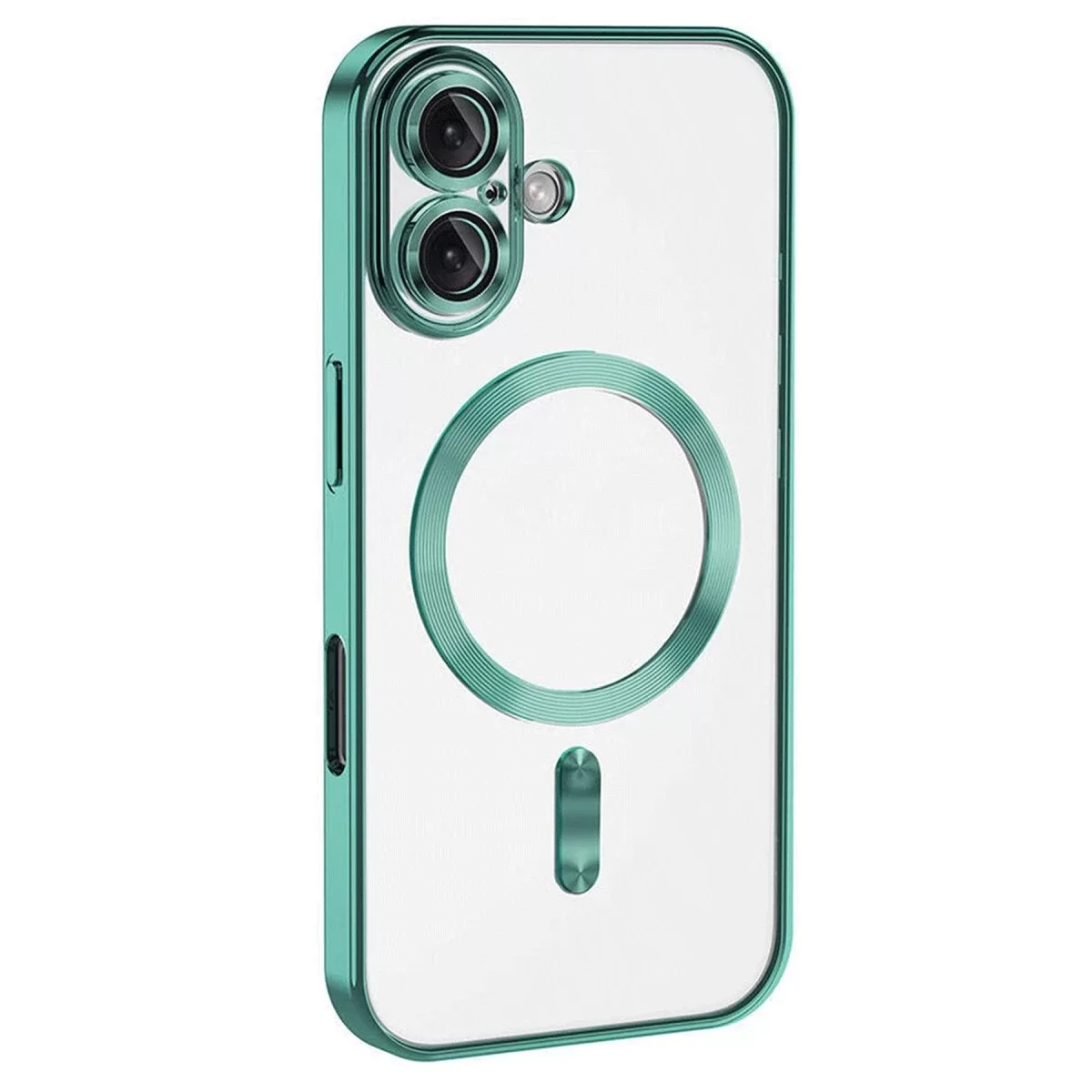 Newface Apple iPhone 16 Kılıf Kross Magneticsafe Kapak - Turkuaz