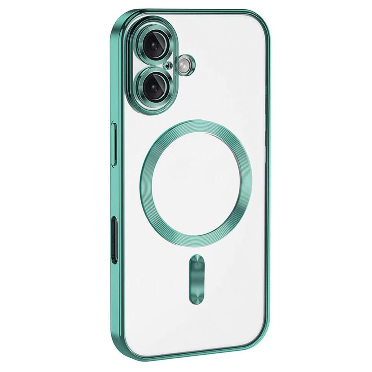 Newface Apple iPhone 16 Kılıf Kross Magneticsafe Kapak - Turkuaz