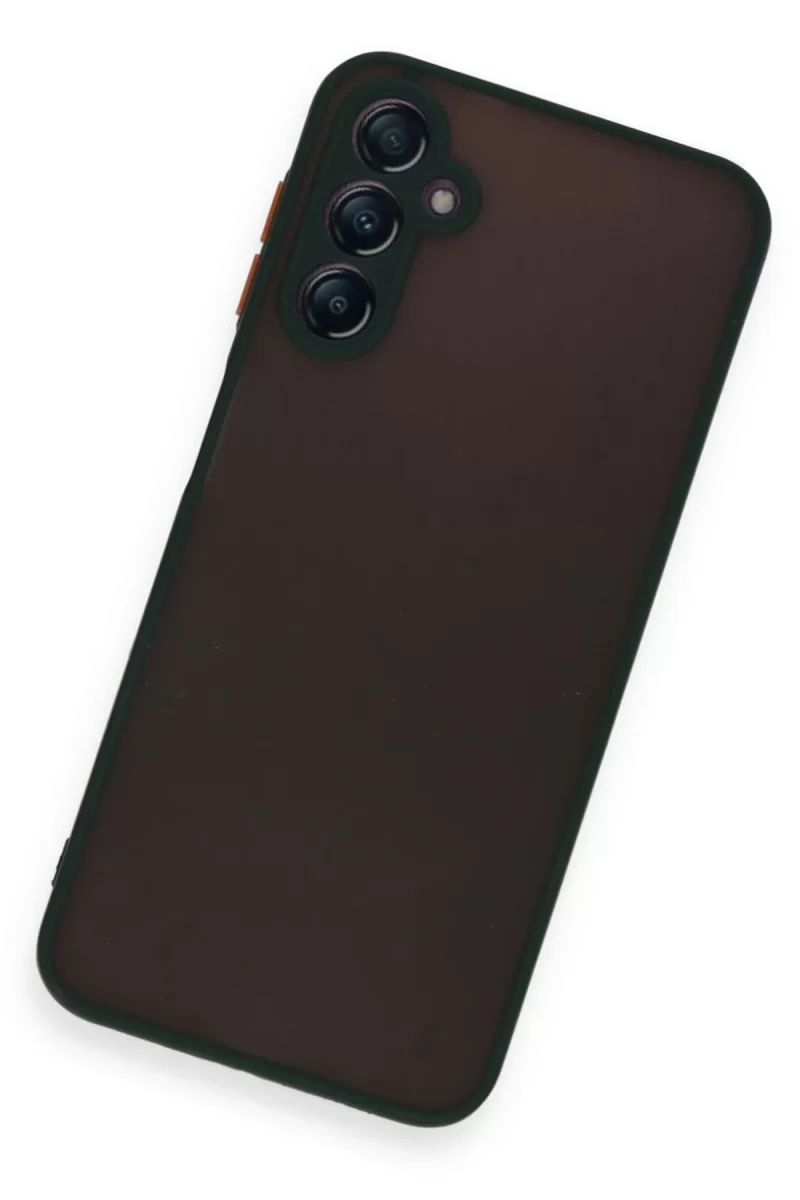 Newface Samsung Galaxy A35 5G Kılıf Montreal Silikon Kapak - Siyah