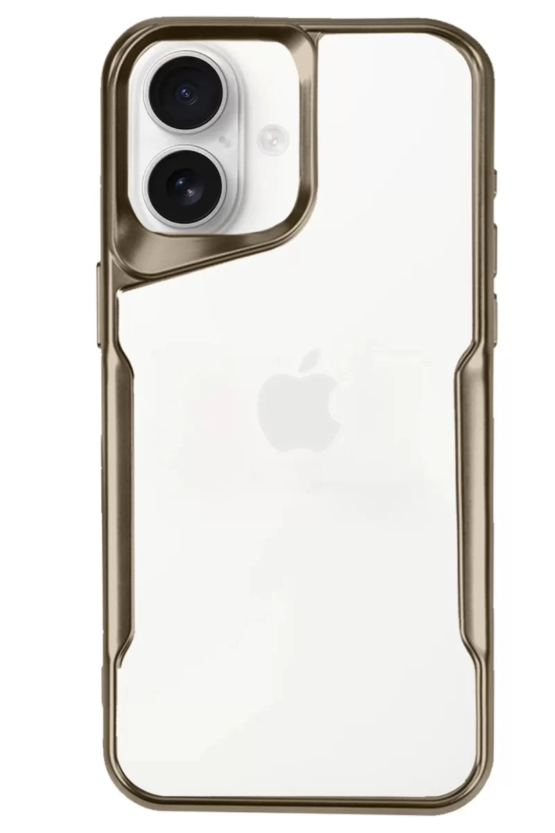 Newface Apple iPhone 16 Plus Kılıf Boyi Silikon Kapak - Desert