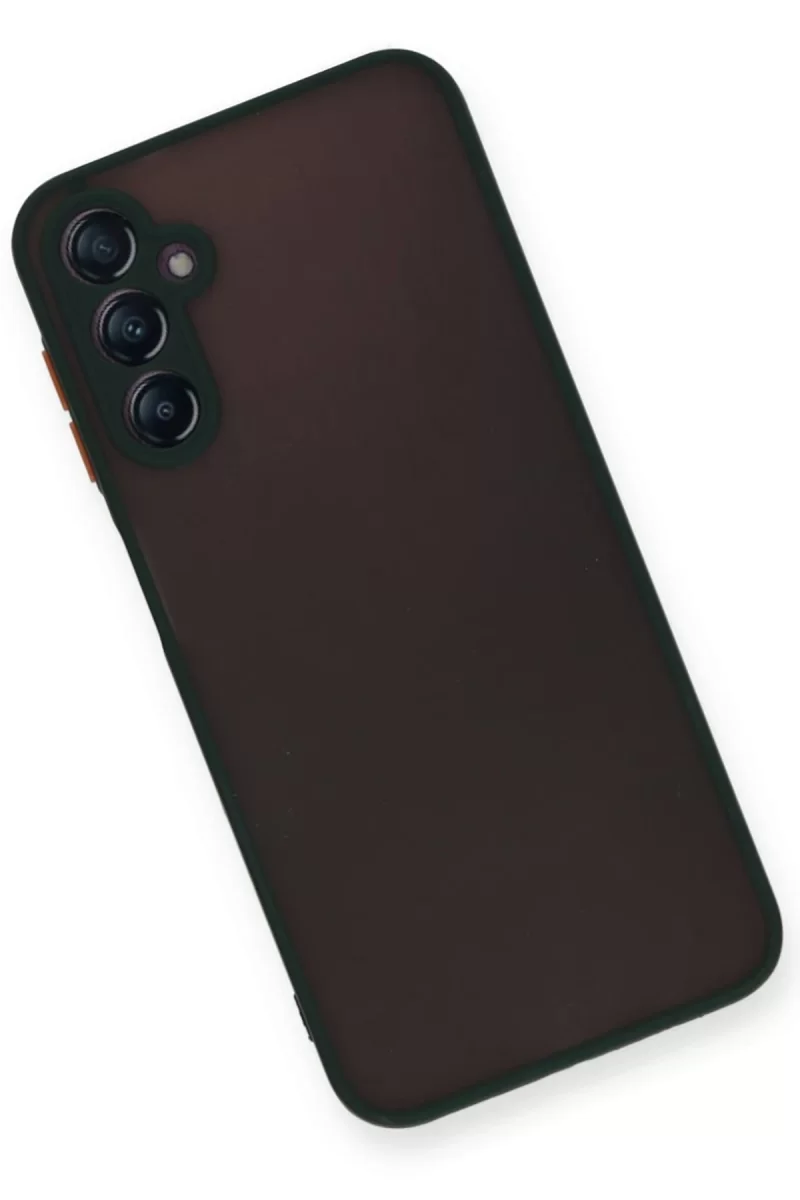 Newface Samsung Galaxy A55 5G Kılıf Montreal Silikon Kapak - Siyah