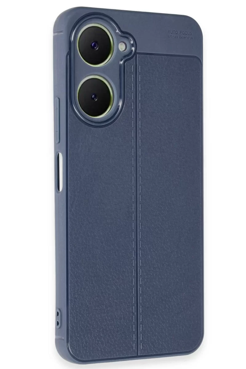 Newface Vivo Y18 Kılıf Auto Focus Kapak - Lacivert
