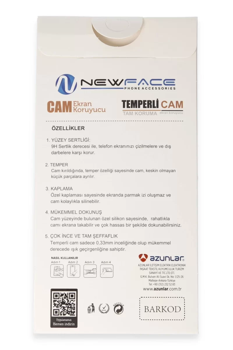 Newface İnfinix Hot 40i 3D Antistatik Hayalet Cam Ekran Koruyucu
