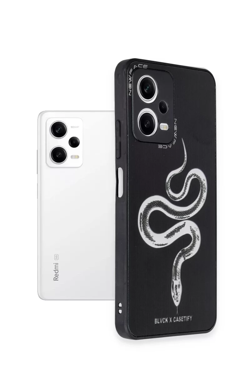 Newface Xiaomi Redmi Note 12 Pro 5G Kılıf Mirror Desenli Kapak - Mirror - 11