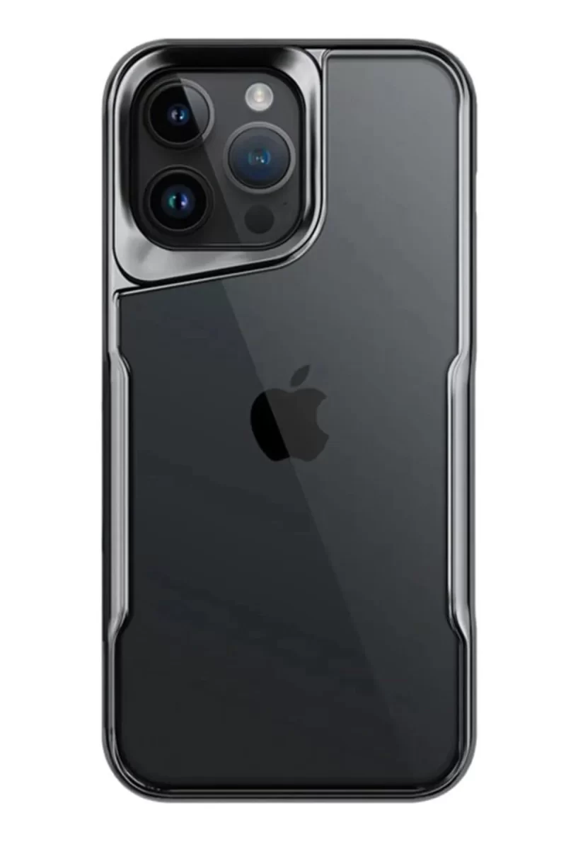 Newface Apple iPhone 15 Pro Kılıf Boyi Silikon Kapak - Titan Gri