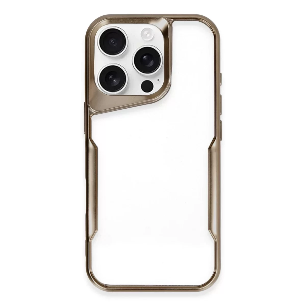 Newface Apple iPhone 16 Pro Kılıf Boyi Silikon Kapak - Desert