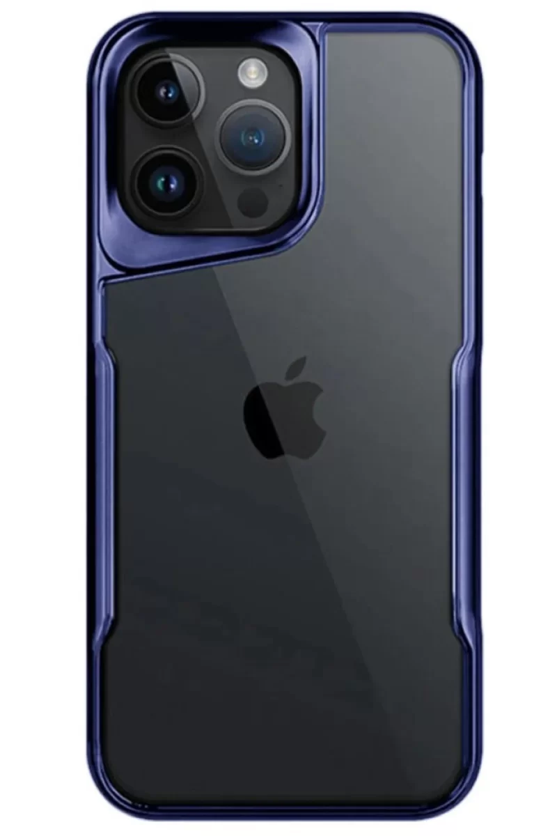 Newface Apple iPhone 15 Pro Max Kılıf Boyi Silikon Kapak - Lacivert