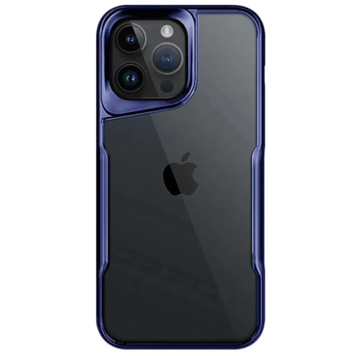 Newface Apple iPhone 15 Pro Max Kılıf Boyi Silikon Kapak - Lacivert