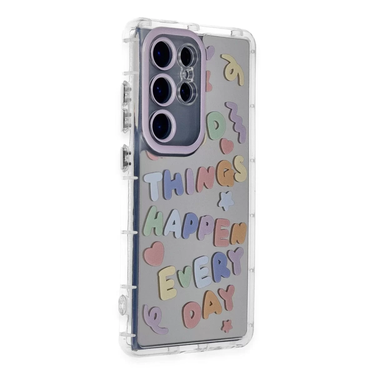 Newface Samsung Galaxy S24 Ultra Kılıf Reflexion Desenli Kapak - Desen 7
