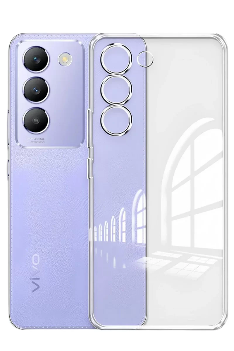 Newface Vivo V30 Lite 4G Kılıf Lüx Şeffaf Silikon