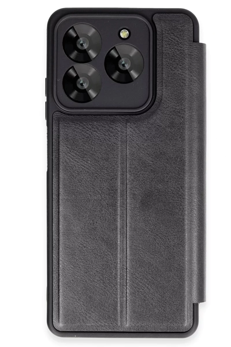 Newface General Mobile Era 50 Kılıf Flip Cover - Siyah