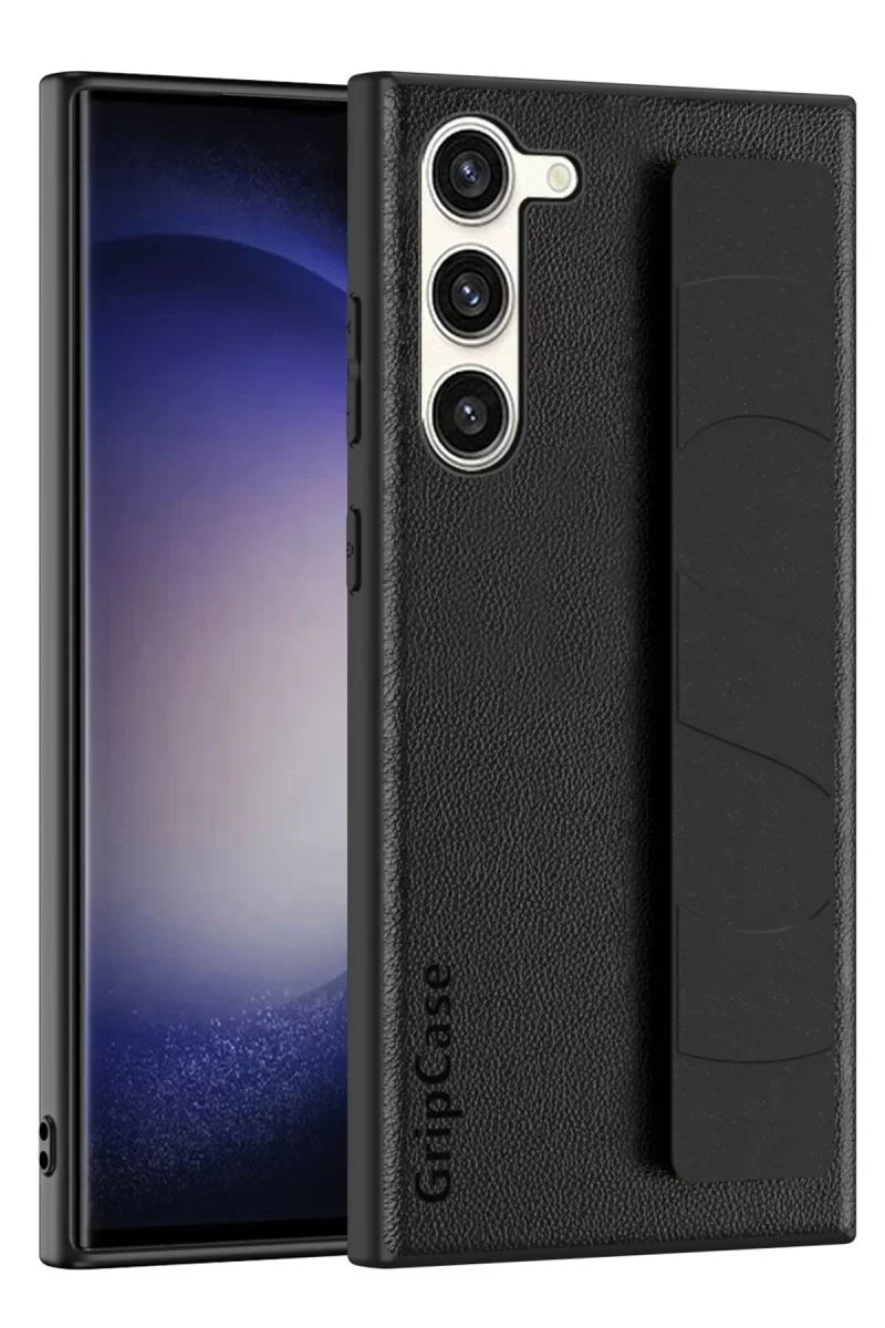 Newface Samsung Galaxy S24 Kılıf Data Kapak - Siyah