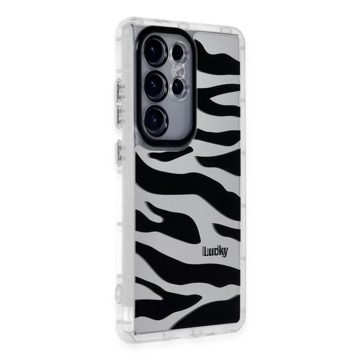 Newface Samsung Galaxy S24 Ultra Kılıf Reflexion Desenli Kapak - Desen 9