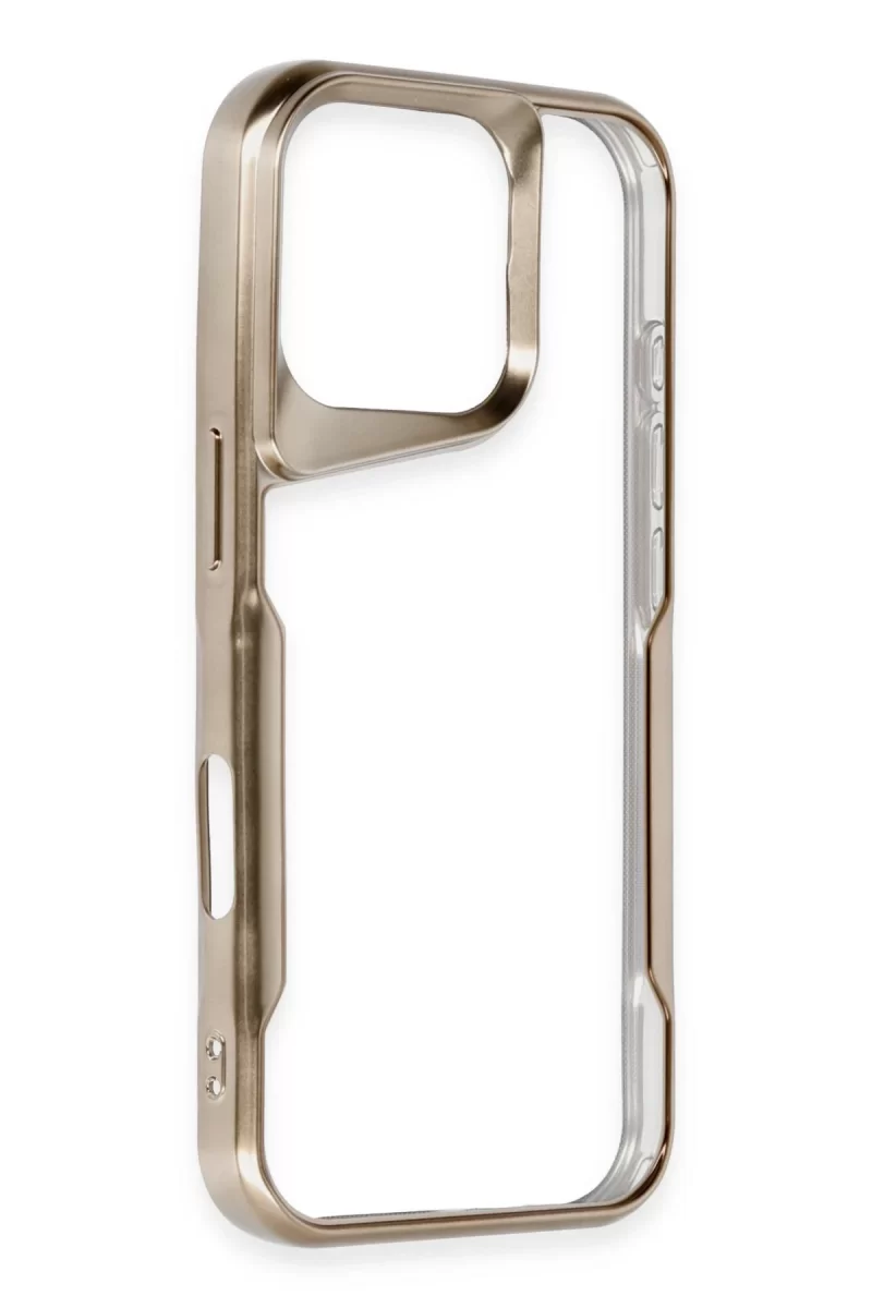 Newface Apple iPhone 16 Pro Max Kılıf Boyi Silikon Kapak - Desert
