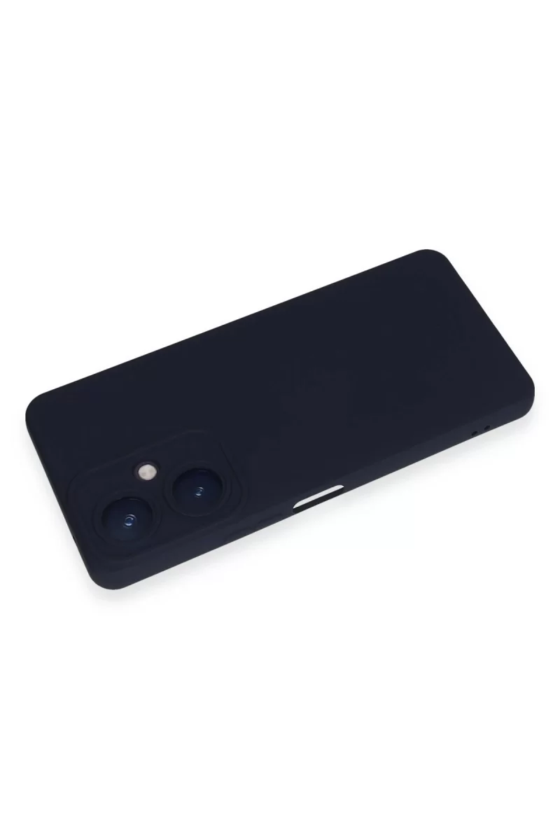 Newface Vivo Y27 Kılıf Nano içi Kadife Silikon - Lacivert