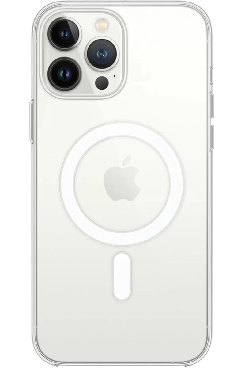 Newface Apple iPhone 16 Pro Kılıf Pc Real Magsafe Kapak - Şeffaf