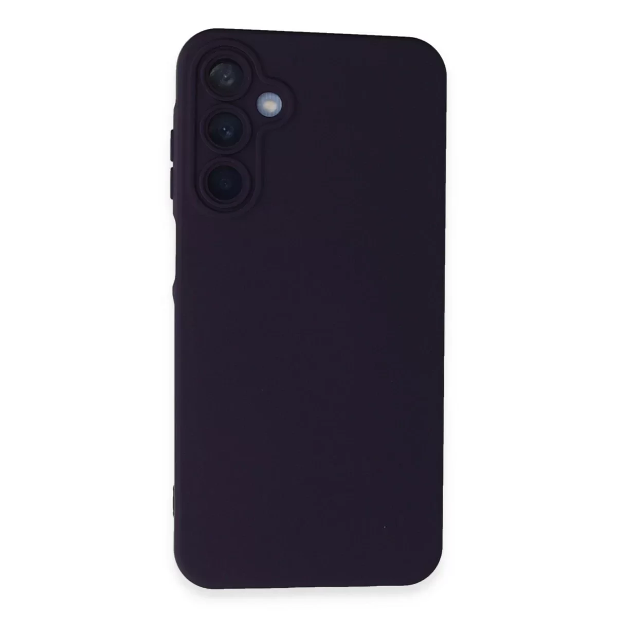 Newface Samsung Galaxy A15 4G Kılıf Nano içi Kadife Silikon - Mor